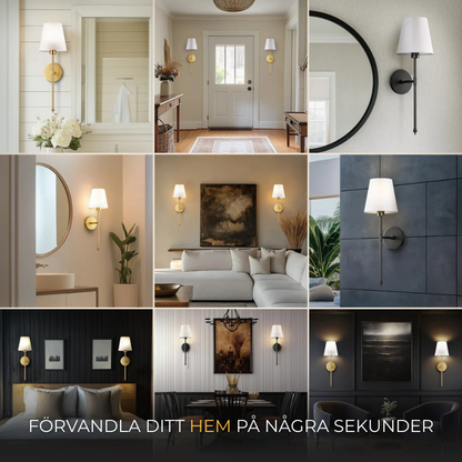 Trådlösa vägglampor (2-pack)