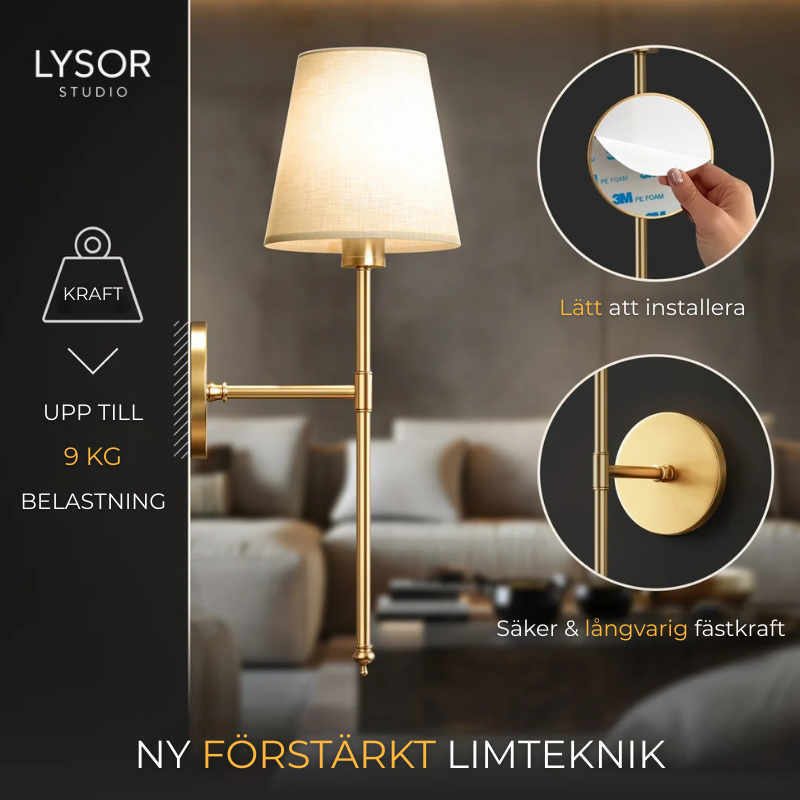 Trådlösa vägglampor (2-pack)
